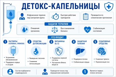 Капельница от наркотиков на дому в Подольске