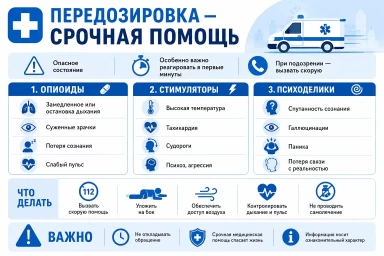 Помощь при передозировке в Подольске