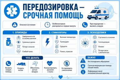 Помощь при передозировке в Подольске